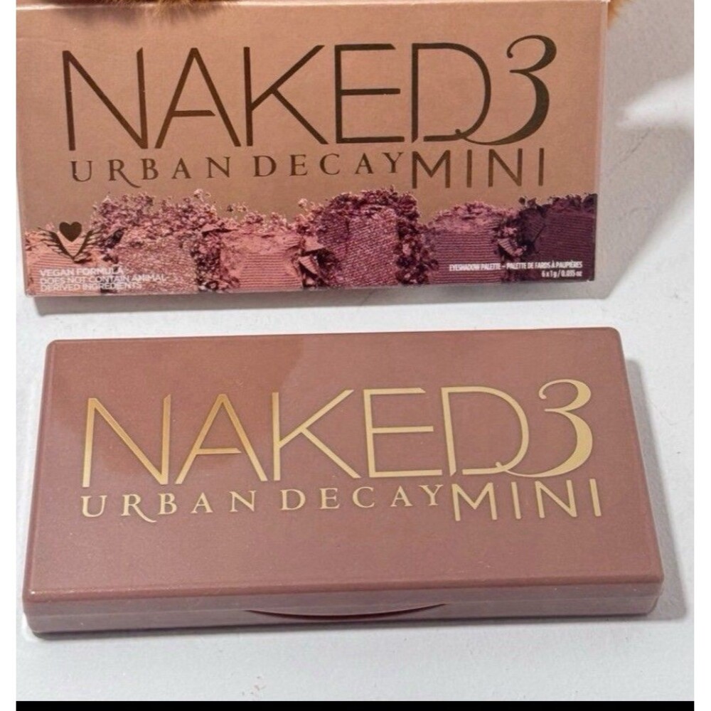 NAKED 3 Urban Decay Mini Eyeshadow Palette 6x1g/0.035oz. New In Box